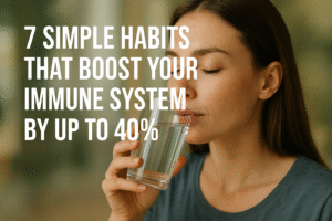 Leia mais sobre o artigo 7 Simple Daily Habits That Boost Your Immune System by Up to 40%